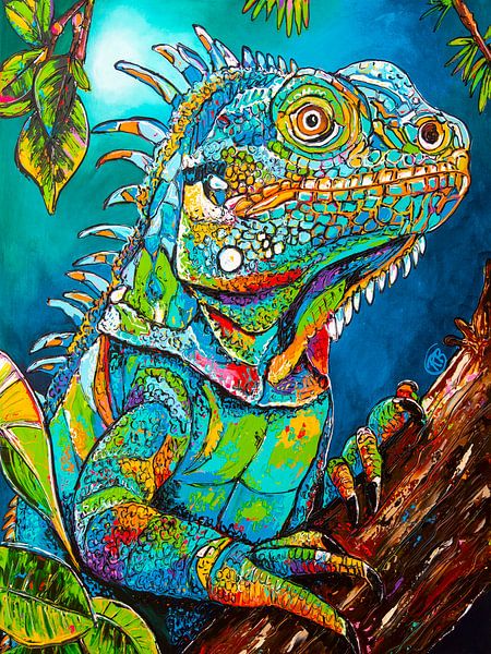 Der Wächter des Regenwaldes von Happy Paintings
