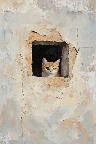 Silent Observer in Stone