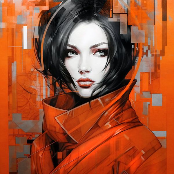 Orange Mood by Jacky