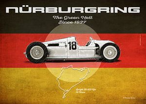 Nürburgring Vintage Auto Union format paysage