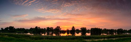 IJsseldelta zonsondergang