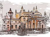 Brighton Pavilion Entrance by Dorothy Berry-Lound thumbnail