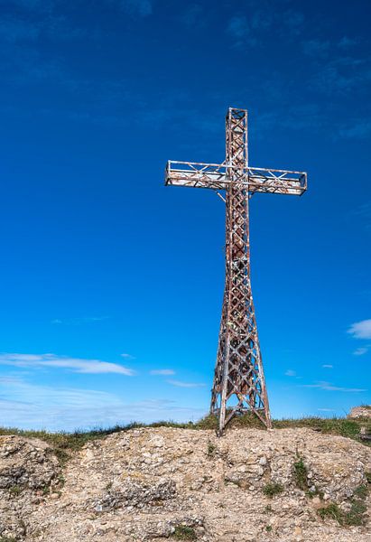 Summit cross on the Hochgrat near Oberstaufen in the Allgäu by ManfredFotos