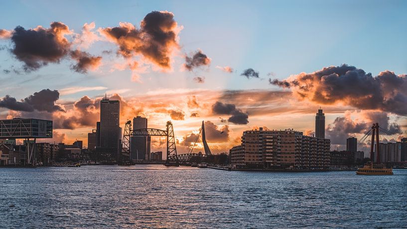 Rotterdam panorama by mark beyer