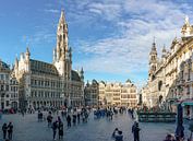 Grand Place in Brussels. by Jaap van den Berg thumbnail