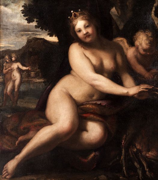 Pietro Liberi, Without Ceres and Bacchus, Venus freezes, 1600 by Atelier Liesjes