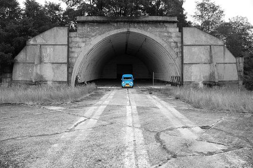 2CV AK400 in straaljagerbunker