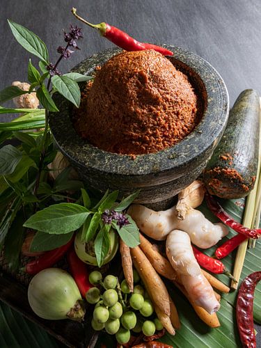 Thaise keuken stilleven