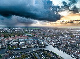 Alkmaar, Turfmarkt und Accijnstoren von Wietse de Graaf