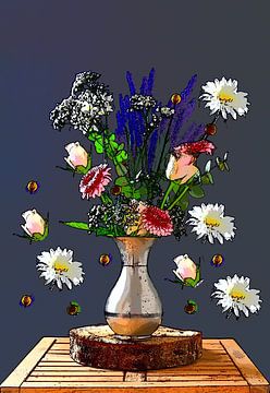 Kunst met bloemen