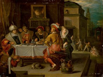 Gelijkenis van de rijke man en Lazarus, Frans Francken (II)