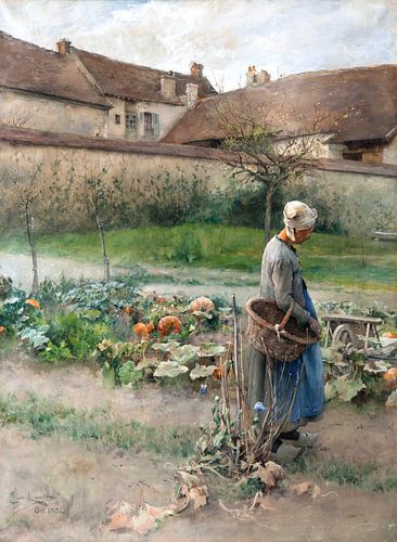Oktober, Carl Larsson