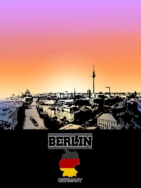 Berlin von Printed Artings