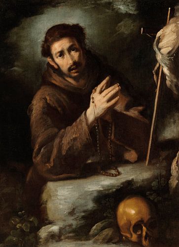 Saint François en prière - Bernardo Strozzi
