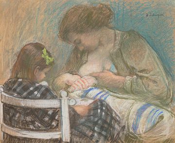 Motherhood (1900) by Peter Balan