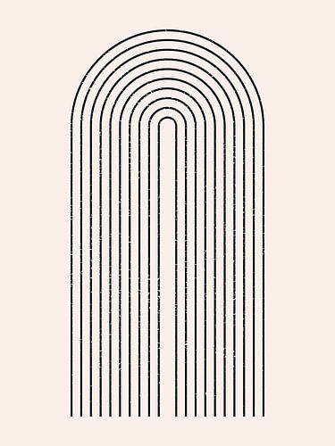 Forme géométrique rétro vintage des années 1920 dans le style Bauhaus. nr.2