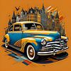 Klassiek auto met een vleugje kunst van Gert-Jan Siesling