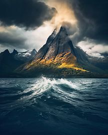 Island von oben
