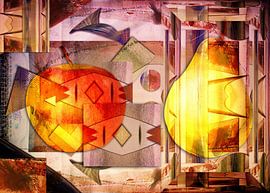 Apple and Pear by Dagmar Marina