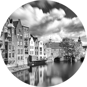 Delfshaven Rotterdam in B&W