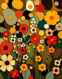Abstrakte Blumensymphonie von Artistic