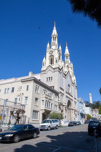 San Francisco - Saints Peter and Paul Church by t.ART