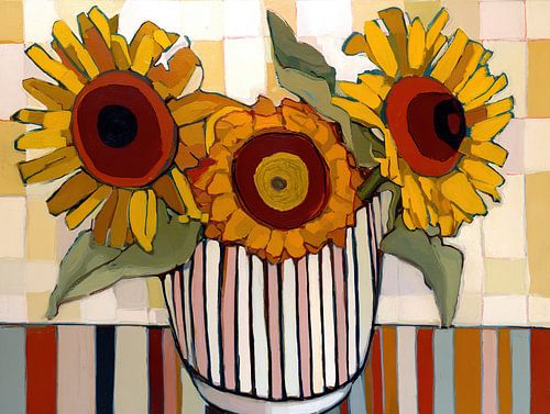 Zonnebloemen Vaas | Sunflower Vibes