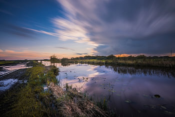 Donderwolken boven de Onlanden