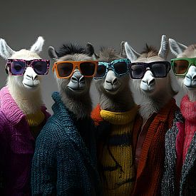 Alpaca's die koel blijven van Skyfall