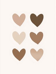 Pastel Hearts