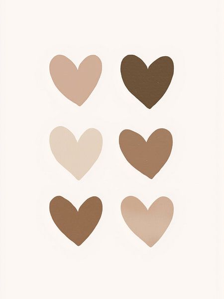 Pastel Hearts by Treechild