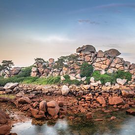 Kustlandschap Bretagne van Ko Hoogesteger