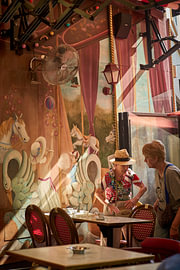 Café, Antibes by André Bouterse