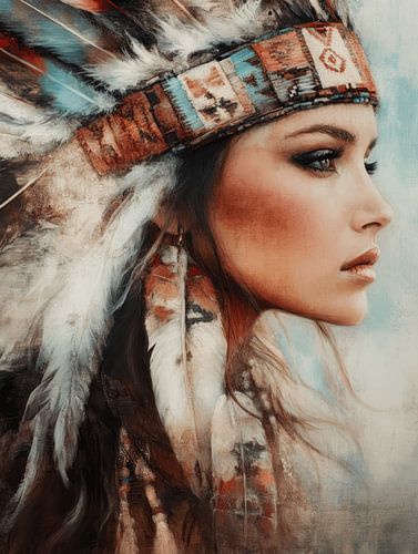 Portrait Amérindien