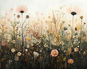 Blumen Pastell