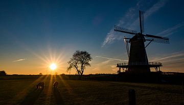 Soest Netherlands windmill by Adam Atkinson