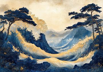 Japanese art print