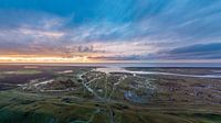 Slufter Texel nach Sturm Bella von Texel360Fotografie Richard Heerschap Miniaturansicht