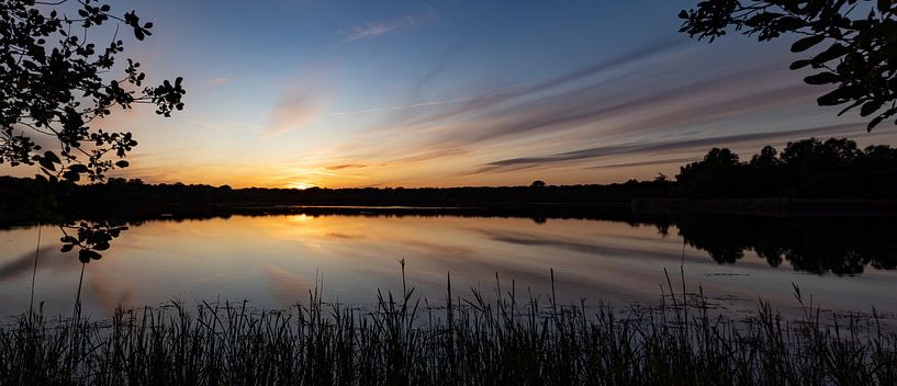 Roegwold Sonnenuntergang. von Anjo ten Kate