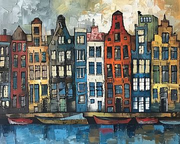 Canal houses by Art Whims