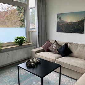 Customer photo: Pichincha, Frederic Edwin Church, on canvas