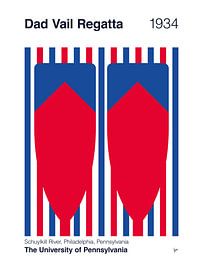 1934 Dad Vail Regatta by Chungkong Art
