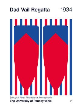 Régate Dad Vail 1934 sur Chungkong Art