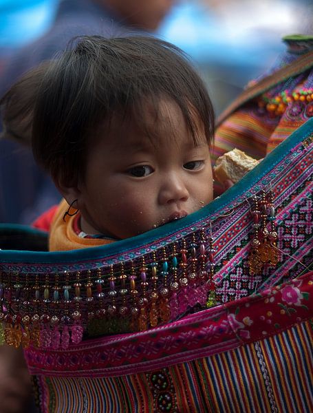 Vietnam: Can Cau Markt (Bắc Hà) by Maarten Verhees