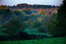 Sunrise in autumn by Timo Videc