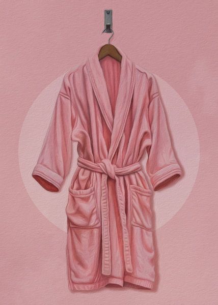 The Pink Morning Gown par Marja van den Hurk