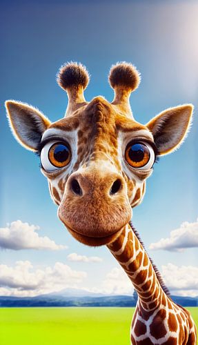 My friend, Anton the giraffe