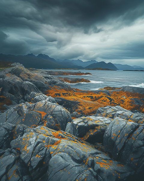 Strandspaziergang in Island von fernlichtsicht