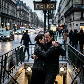 Under the city by Klaus Tesching - Art-AI