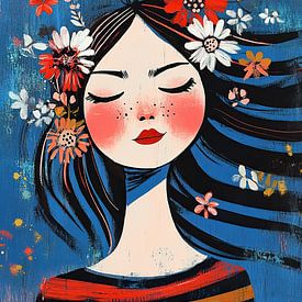 Woman flowers | Flowers woman by Zen and More